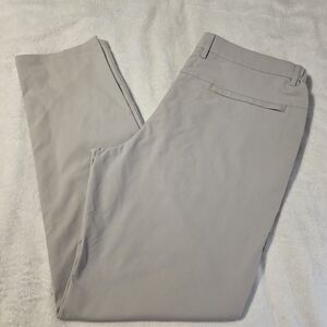 Jack Archer Jetsetter Pants Tech Gray Chino Performance Men's 36x32 Travel Golf